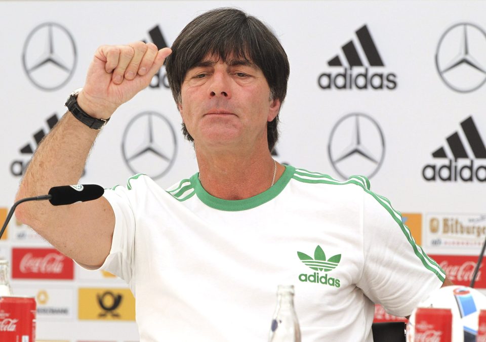  Low tells the media how Germany will thrive at the Euros without some stars