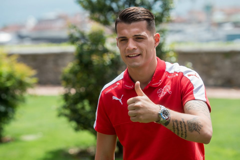  Swiss ace Granit Xhaka has been Arsenal's only major summer signing