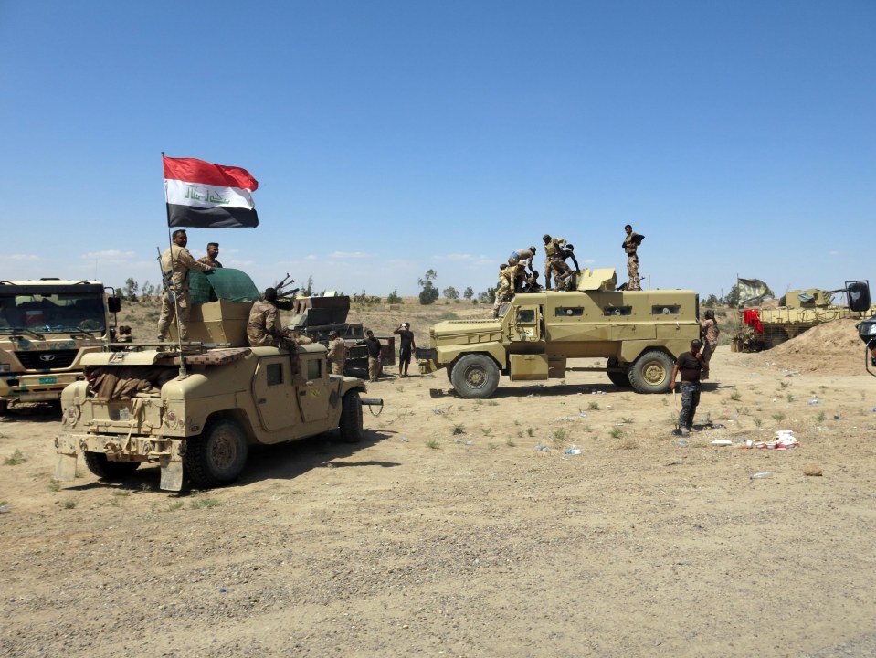  The Iraqi army and allied militias have now almost completely surrounded the city