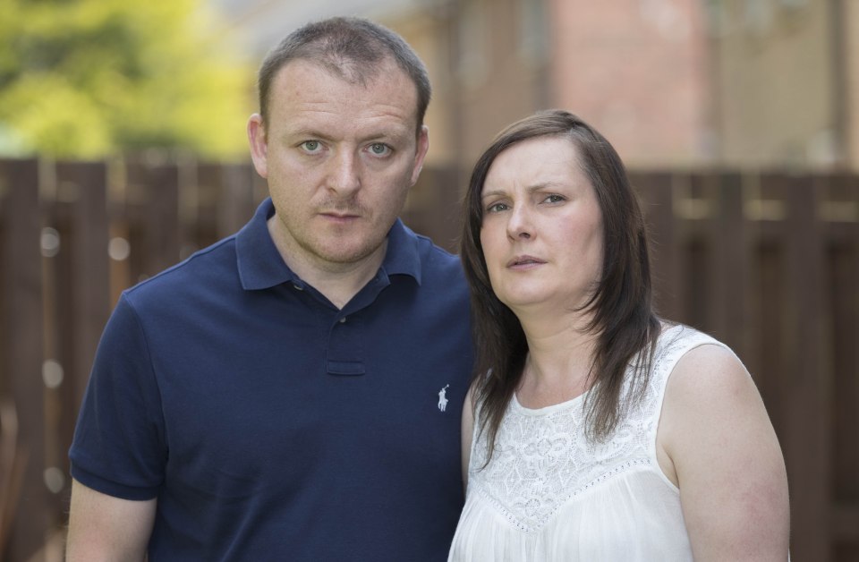  Judith Rankin pictured with her husband Greg who called 999 after she struggled to speak