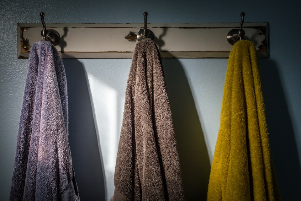  Several men tried to hang towels on their manhood - with varying success