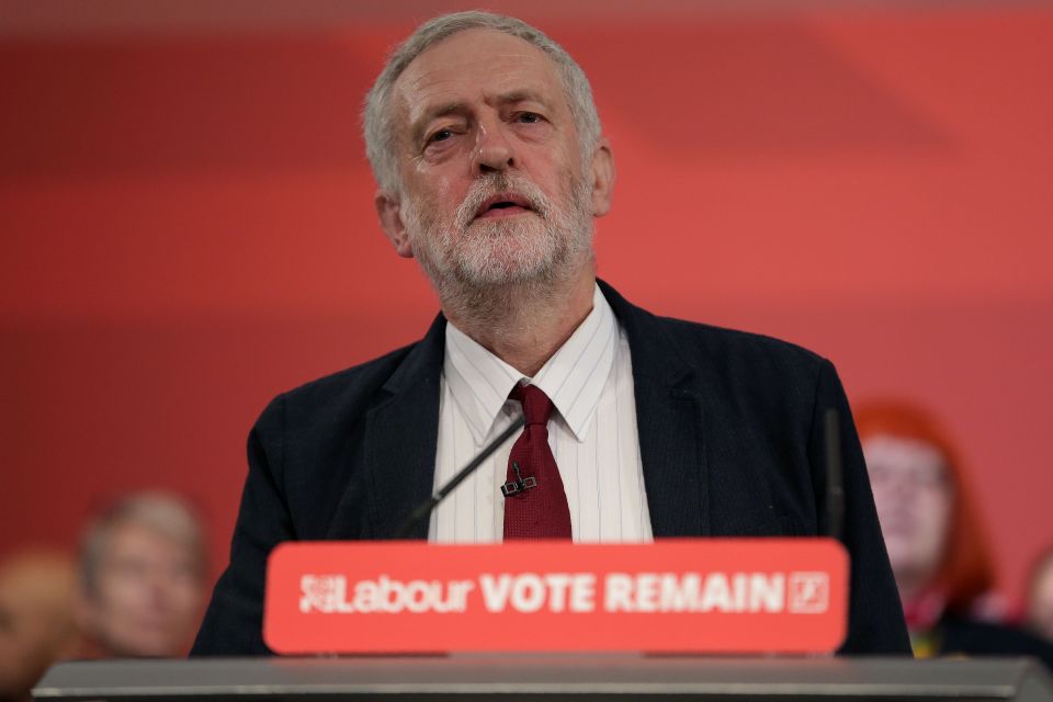  Jeremy Corbyn mocked George Osborne's claim that there will be a year long recession if people vote to leave the EU on June 23