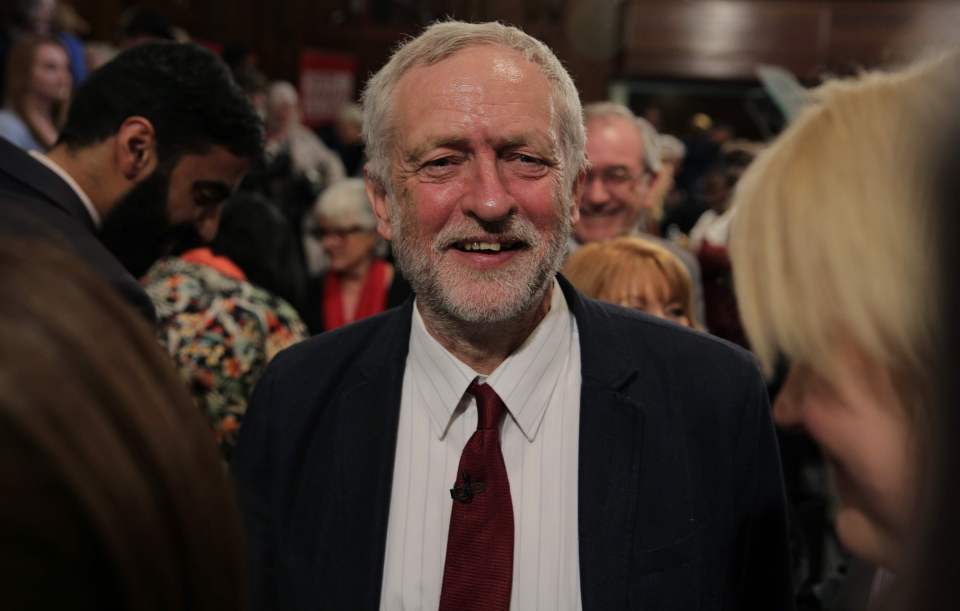  Jeremy Corbyn was happy to be among Labour supporters for his speech about the EU referendum which was also well received by Leave campaigners