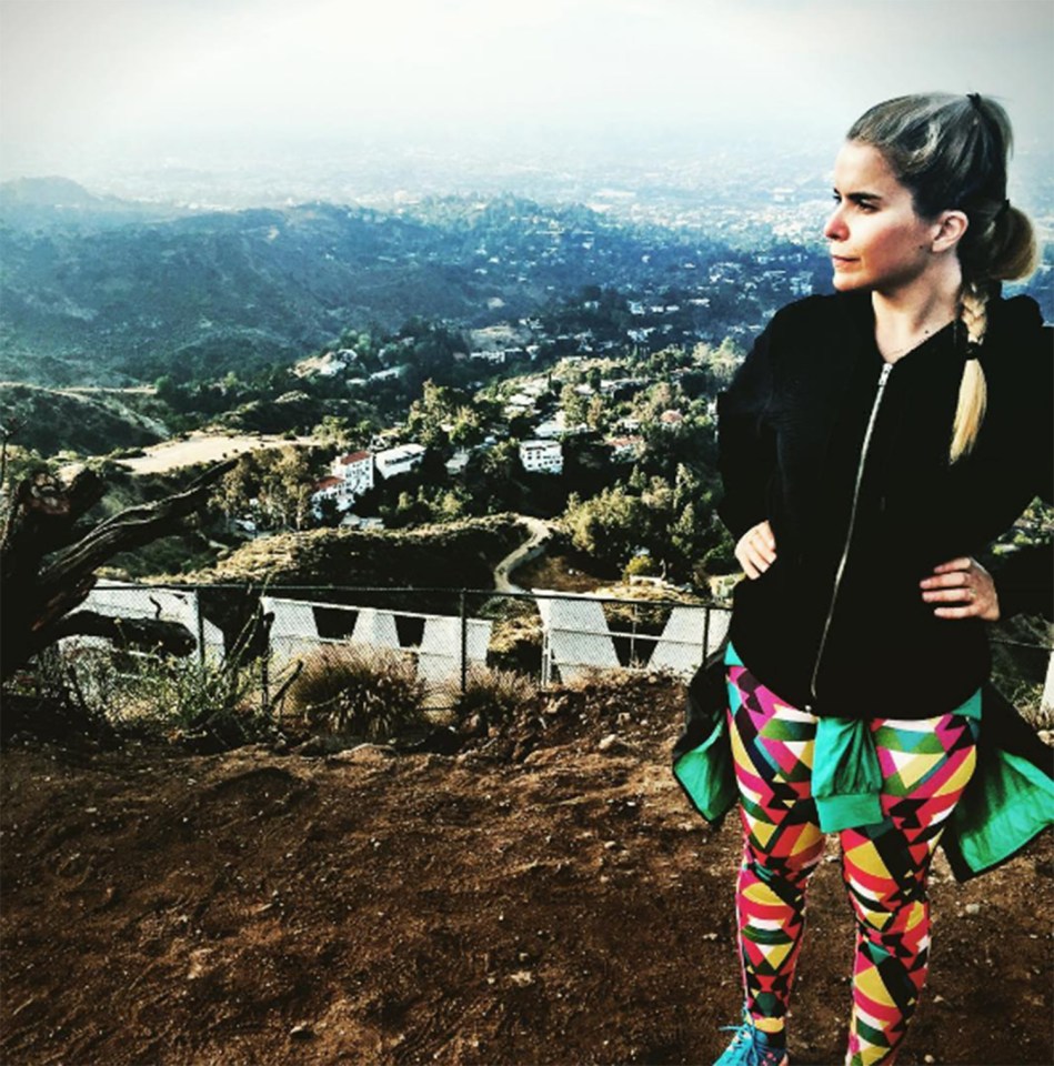  Paloma Faith on a hill walk