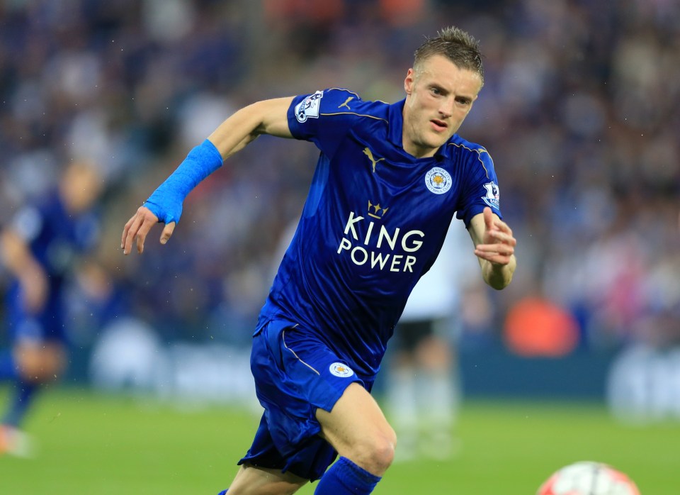  Film subject ... A movie is being made about the life of Leicester and England footy ace Jamie Vardy