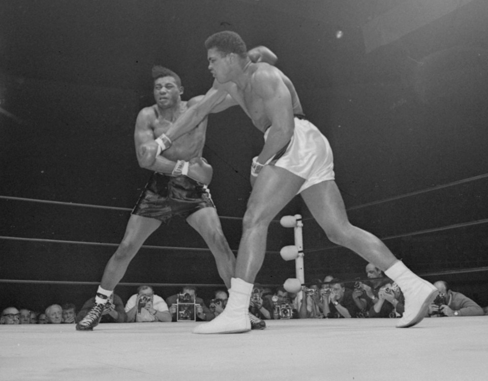  During his 1965 fight with Floyd Patterson, Patterson insisted on calling Ali by his birth name and called him a loudmouth Muslim.