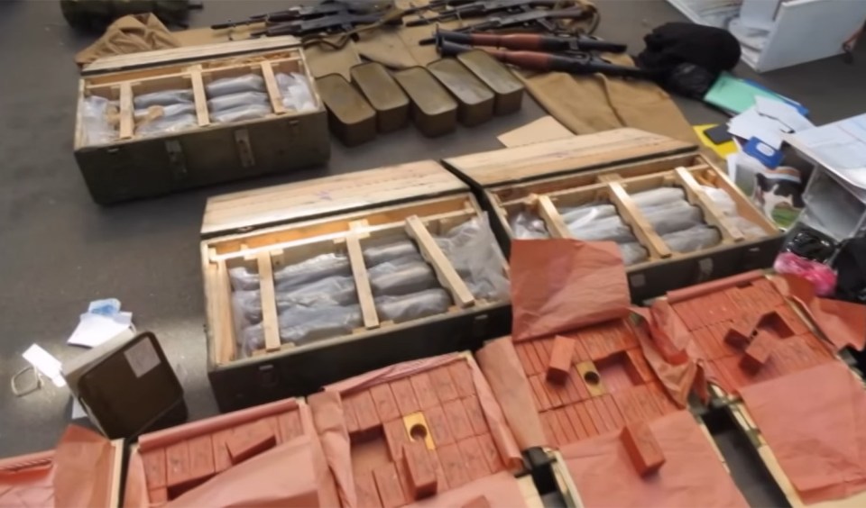  The Frenchman was detained after making contact with illegal armed groups to buy guns and explosives