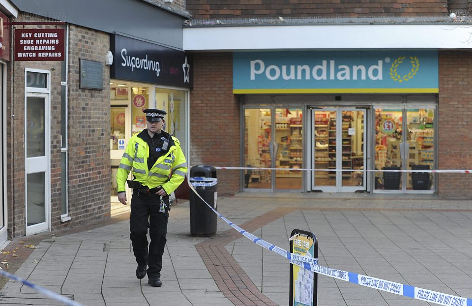  Trevor Joyce was his on synthetic drug spice when he stabbed Mr Skrebowski in Poundland in Abingdon