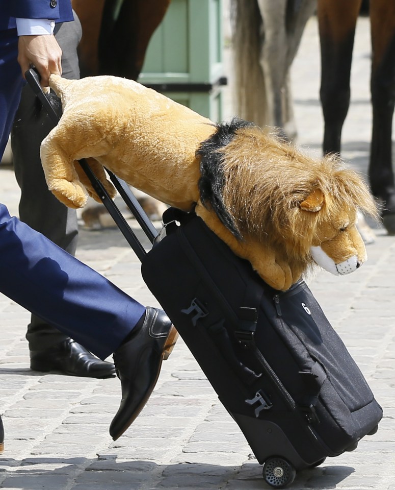  The lion could be given to the last person to score a goal for England