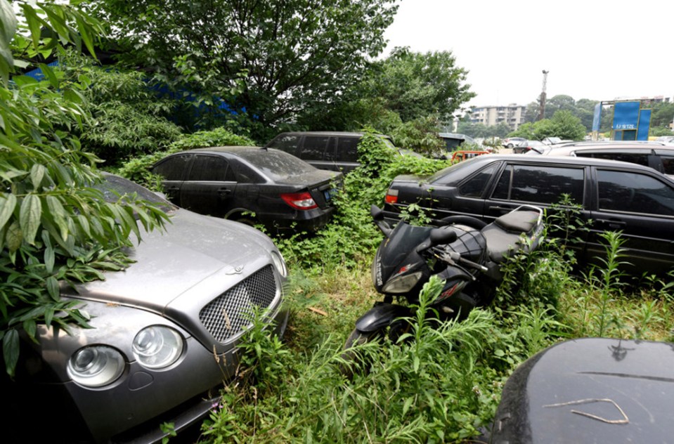  But many of the vehicles remain unclaimed and authorities have started to auction them off