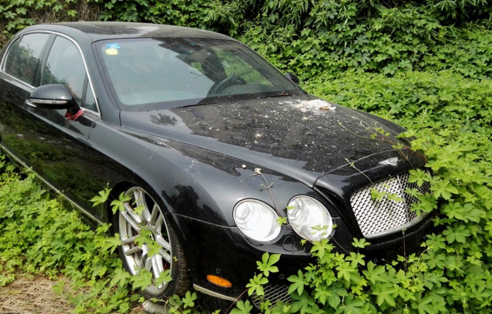  They include two Bentleys, estimated to be worth more than £300,000