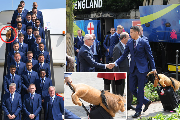 England have included three toy lions in their squad ahead of Euro 2016