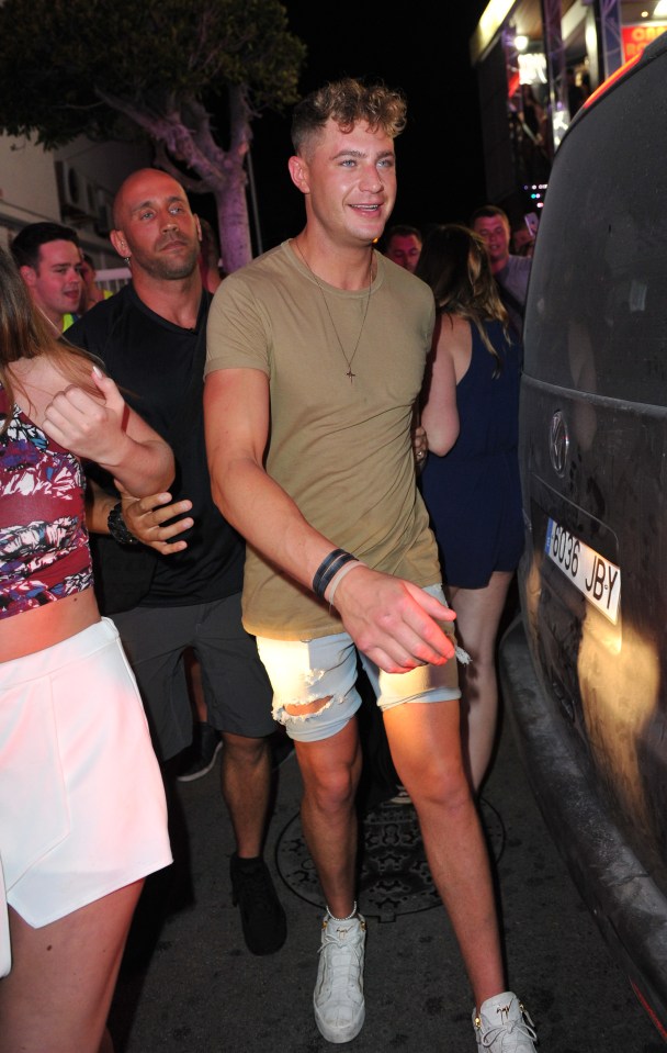 Scotty T out partying the night of Holly's meltdown