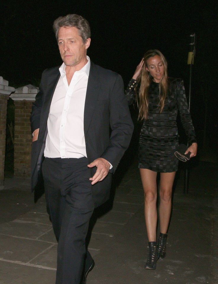 Actor Hugh Grant was on the guestlist