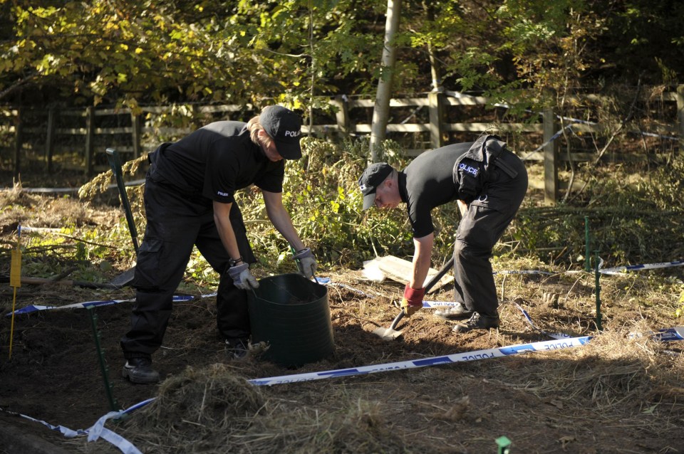 Miss Hall’s clothing and belongings have never been found after her remains were found by a workman 13 years after she went missing