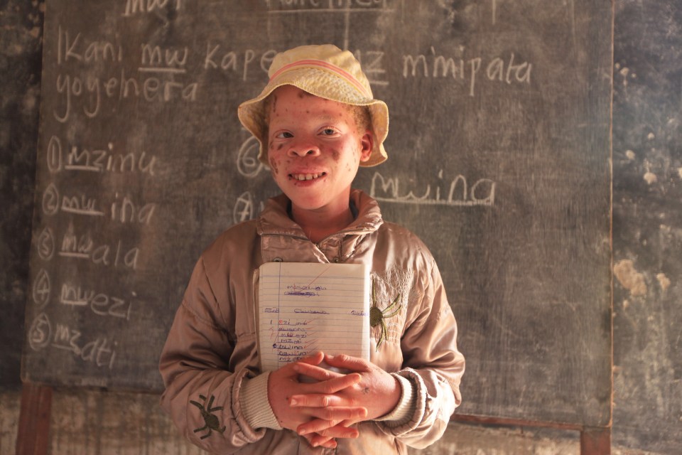  Mina came top of her class in recent school exams and hopes one day to become a lawyer