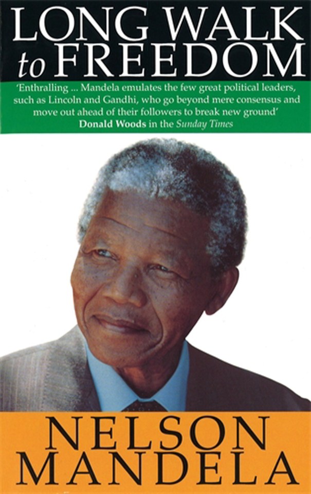  The former South African president and activist's book was chosen to be read