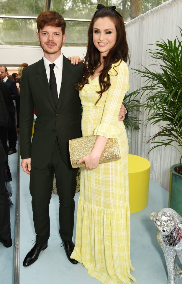  Richard Jones and Sophie Ellis-Bextor at the Glamour Awards 2016