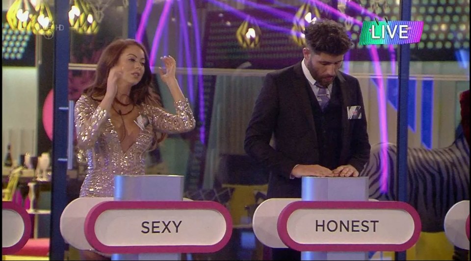  The Others chose to pick the housemate that considered 'sexy' their biggest character trait