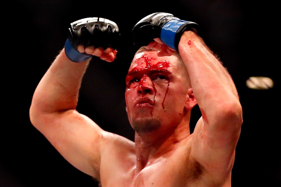  No-nonsense warrior: Nate Diaz