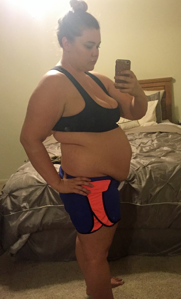  She was encouraged to lose weight by her family