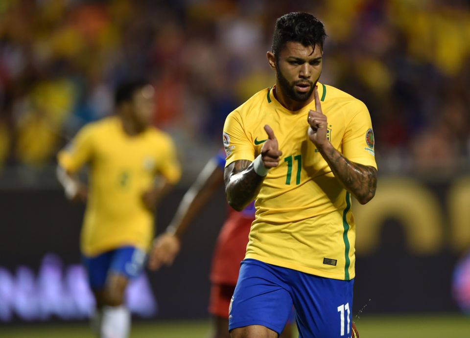  Gabriel Barbosa is another teenage talent who has been linked with a move to the Premier League