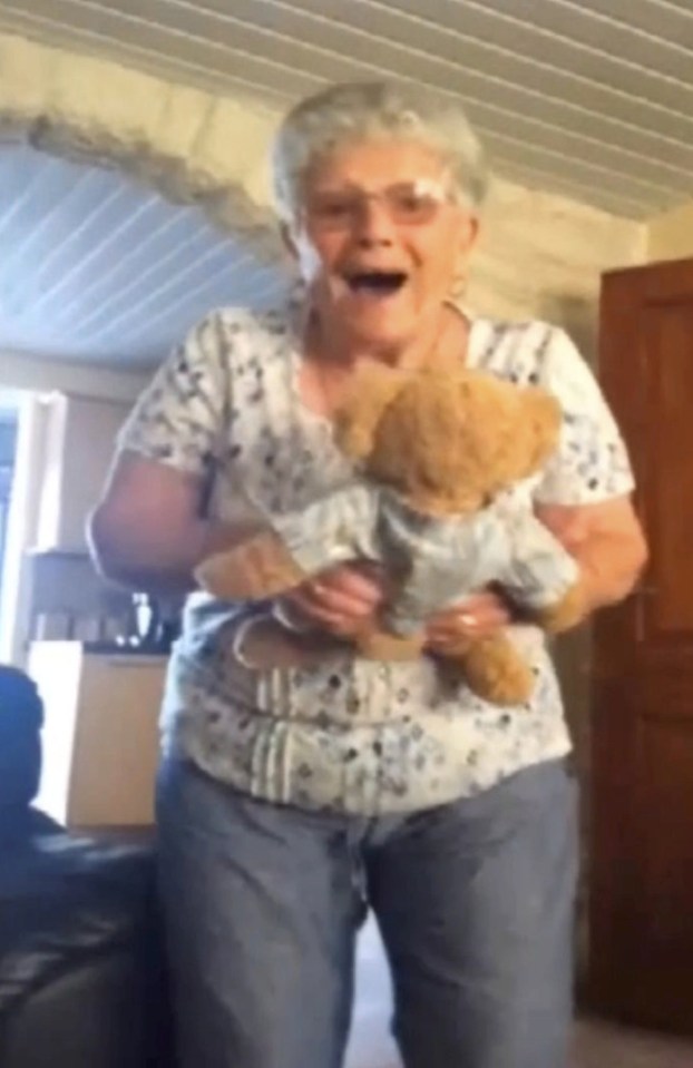  Thanks to doting daughter Abbie, Jean finally got her teddy back