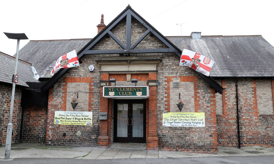  The St Clement's working men's club was the scene of the fight, which saw four people jailed after started a brawl in the middle of a children's birthday party