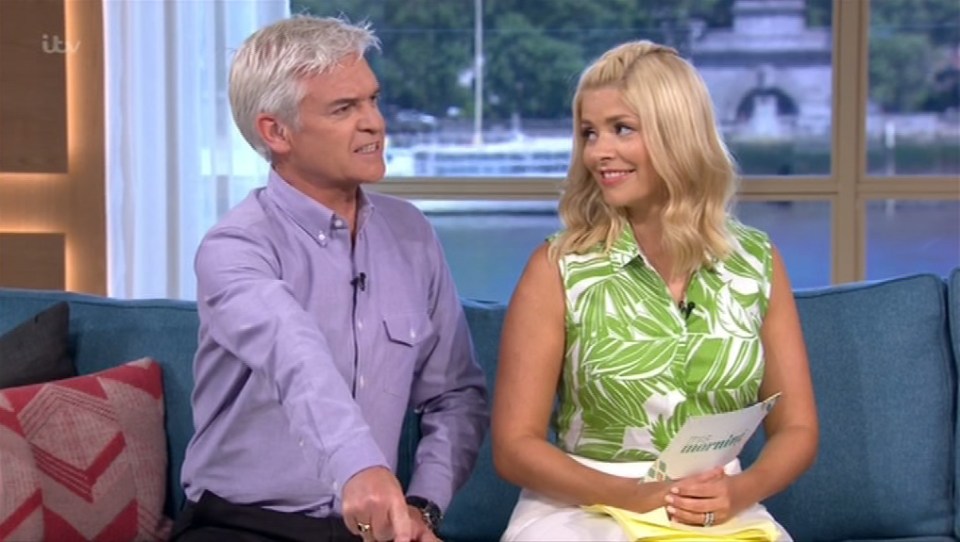 Phillip Schofield and Holly Willoughby