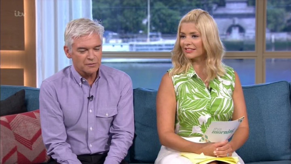 Holly Willougby and Phillip Schofield