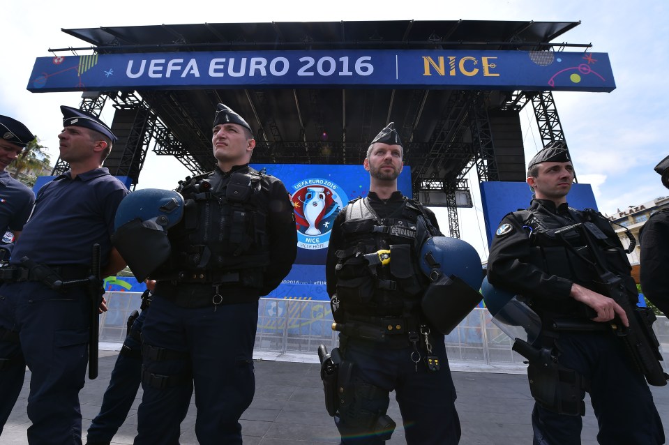 France up their security at the Euro 2016 Championships.