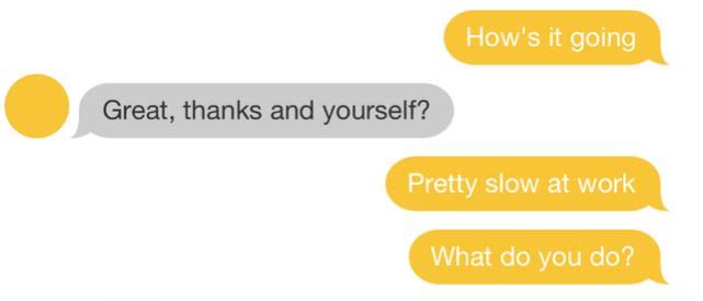  A man went crazy after a woman asked him what he did for a living on a dating app