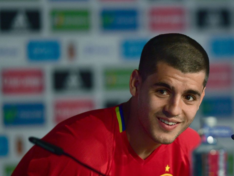  Alvaro Morata is currently with Spain on Euro 2016 duty