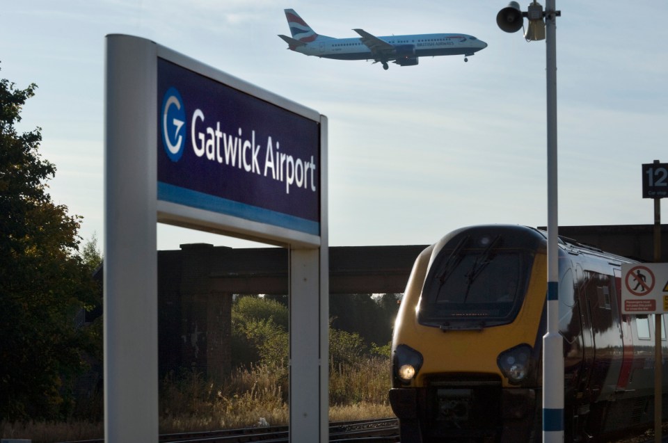  Many passengers were delayed today at Gatwick as BA's check-in system suffered problems