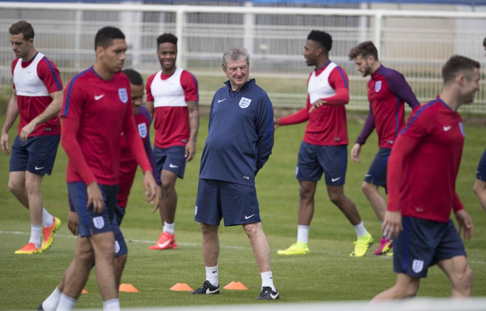  Roy Hodgson during Englands final training session before their Euro 2016 opener