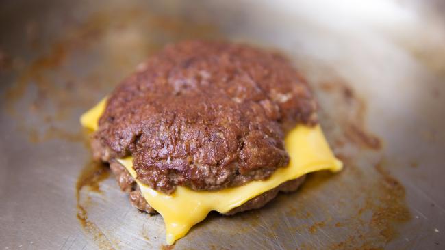  The meat should only take 60 seconds to cook and apparently, the more brown your meat, the better