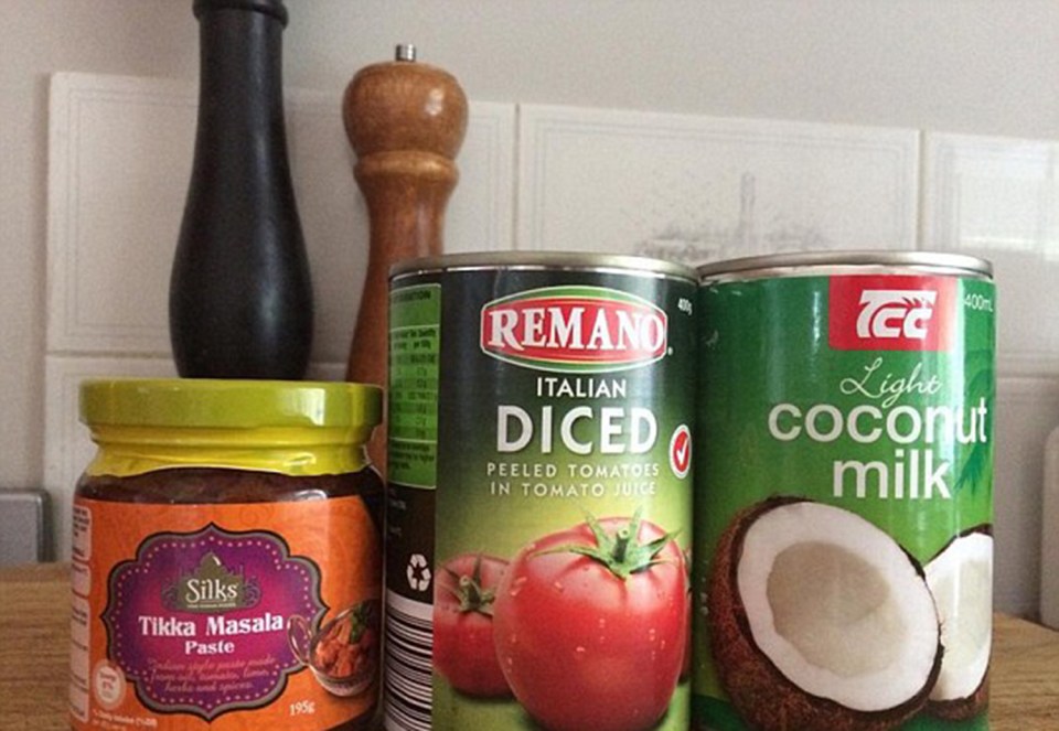  Amanda checks the stocks in her cupboards, fridge and freezer before going to the supermarket