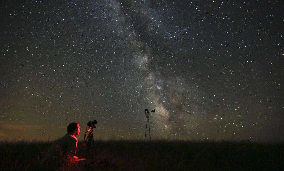  Scientists hope the report will 'open the eyes of people to light pollution'