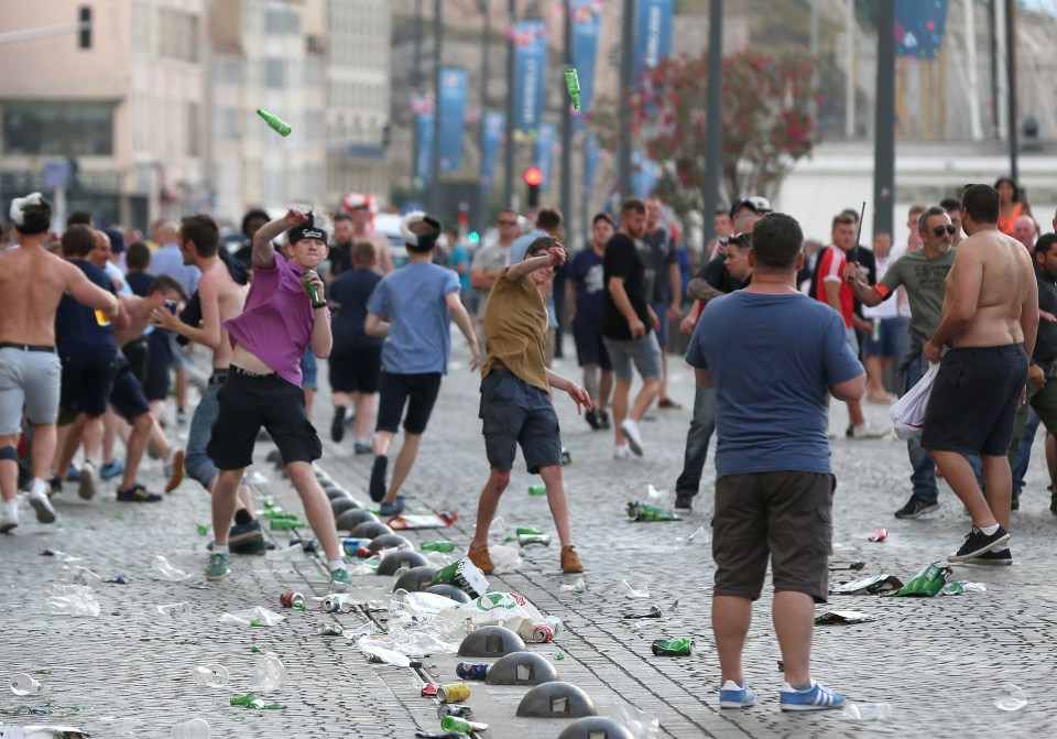  ...on the streets of Marseille