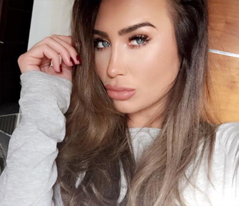  We might never see Lauren Goodger pull a duck face pose again now she's had her lip fillers dissolved