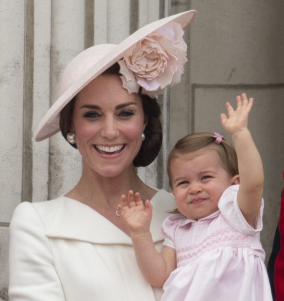  Princess Charlotte stole the show at the Trooping of the Colour on Saturday