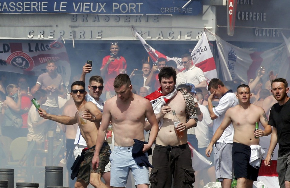  Earlier an ominous tweet from the city's football ultras was posting saying: "Welcome to Marseille, England fans."