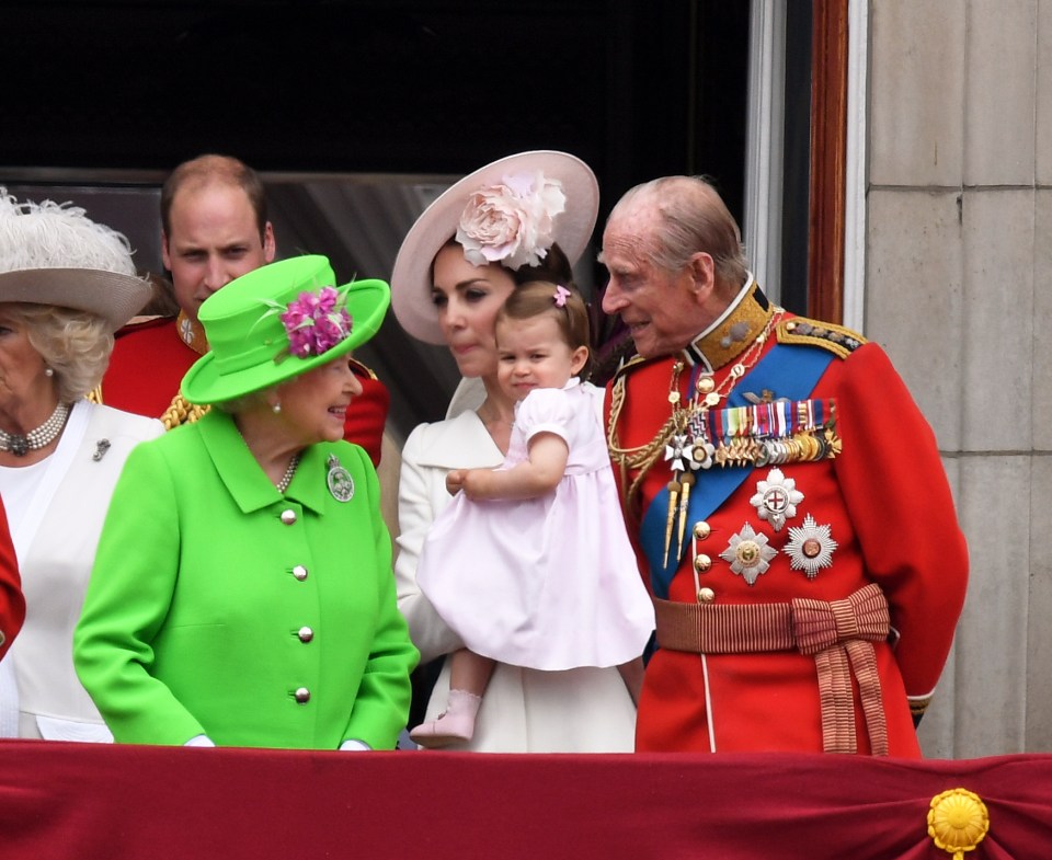  Princess Charlotte made her official royal debut at her great-grandmother's birthday celebrations