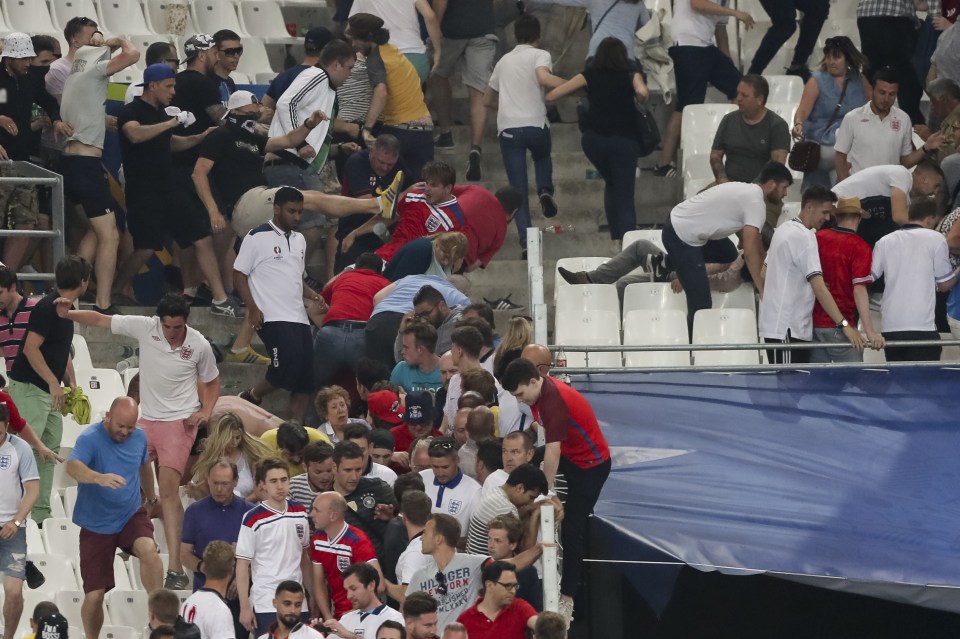 England v Russia. UEFA Euro 2016 Group B