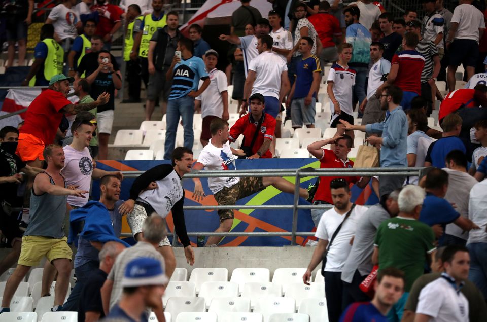  Getting scary ... dozens of fans have since called for Russia to be stripped of 2018 world cup