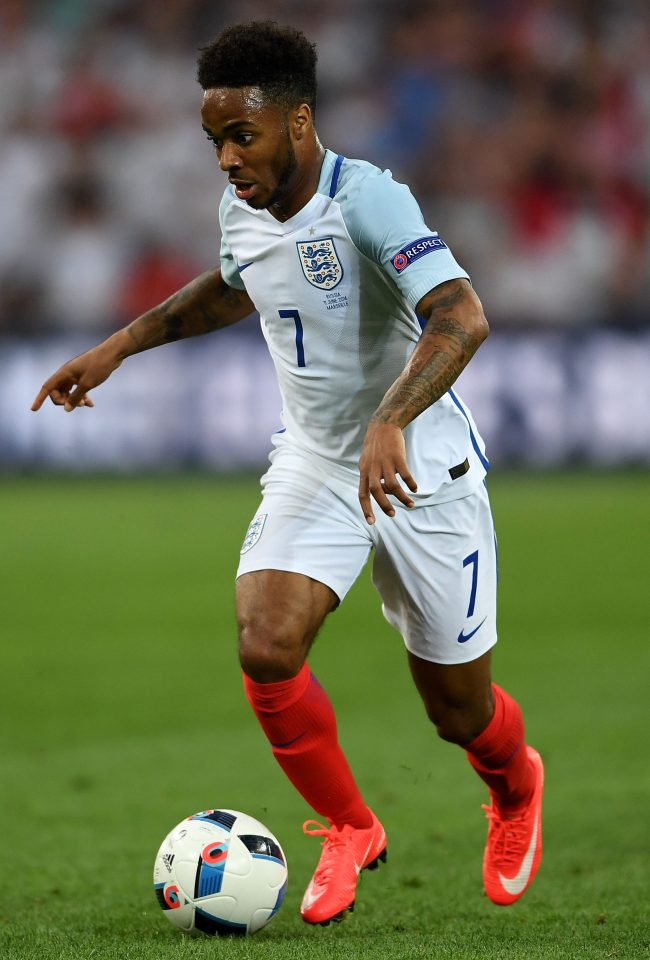  Raheem Sterling failed to shine in the opening game draw against Russia