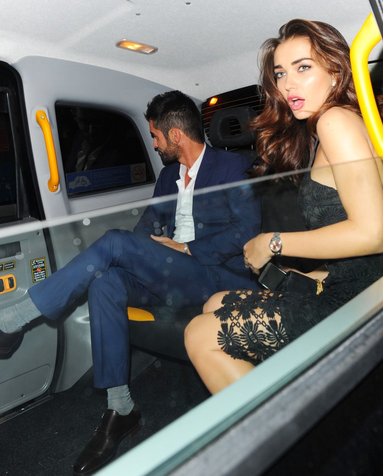 Jean-Bernard Fernandez-Versini's mystery woman has been revealed as Ryan Thomas' ex Amy Jackson