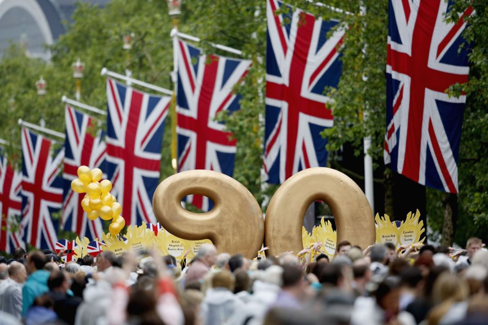 Queen's 90th birthday celebrations