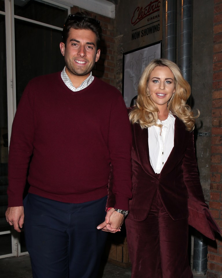 Arg and ex-girlfriend Lydia Bright before their latest split 