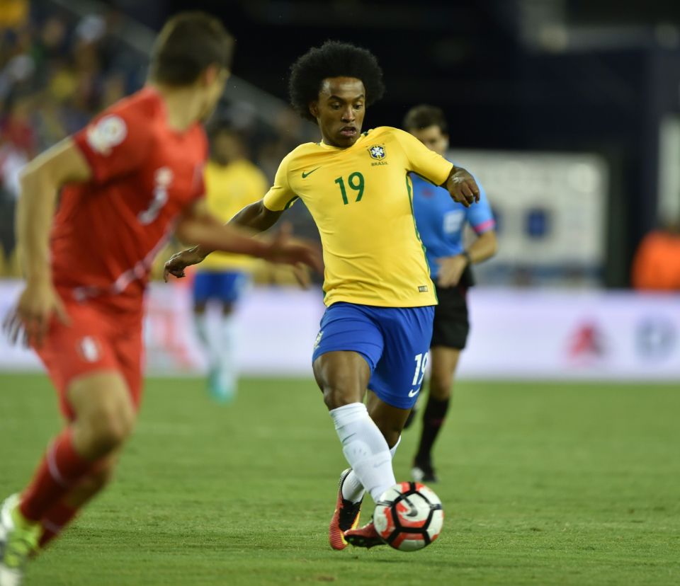  Willian started every game of Brazil's disastrous Copa America